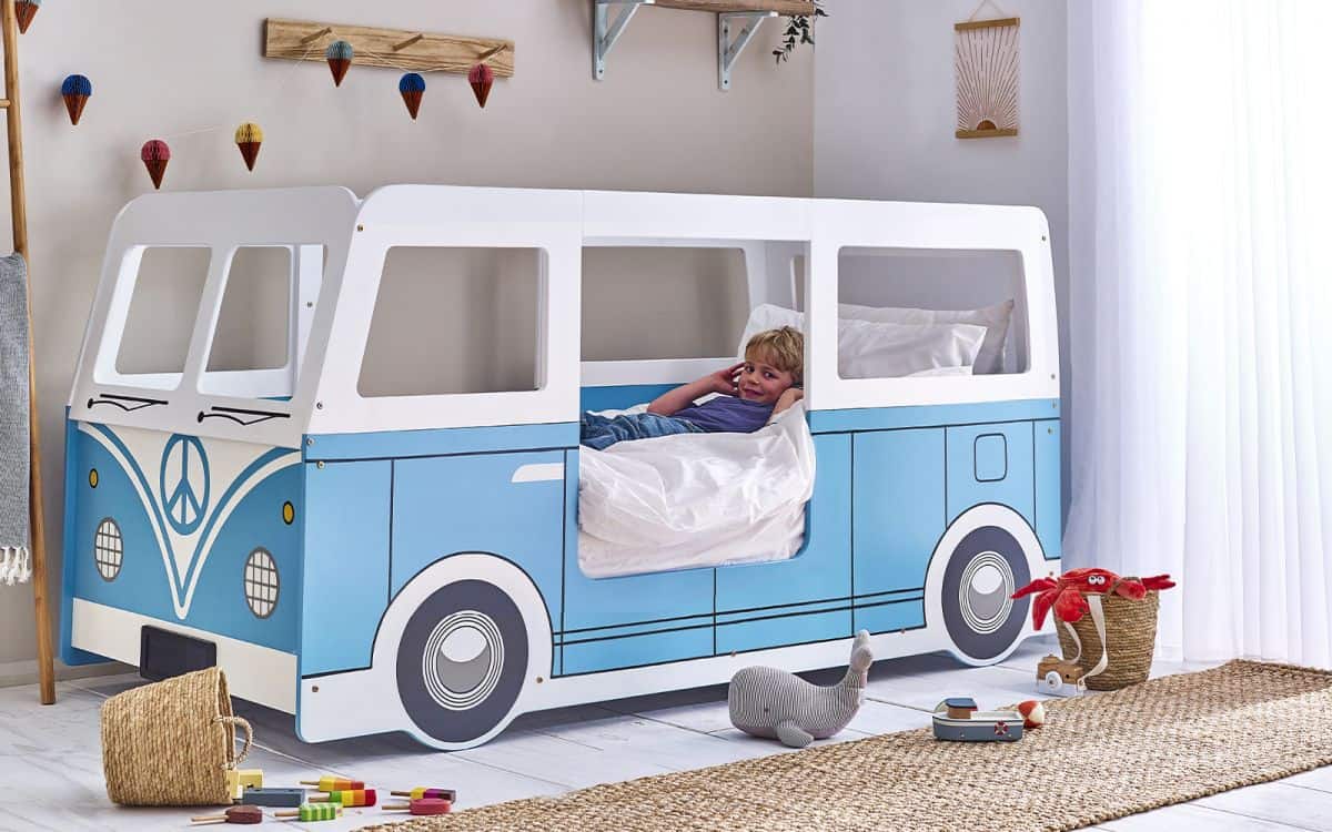 Camper Bedframe - Light Blue | Buy Online | Beds.ie