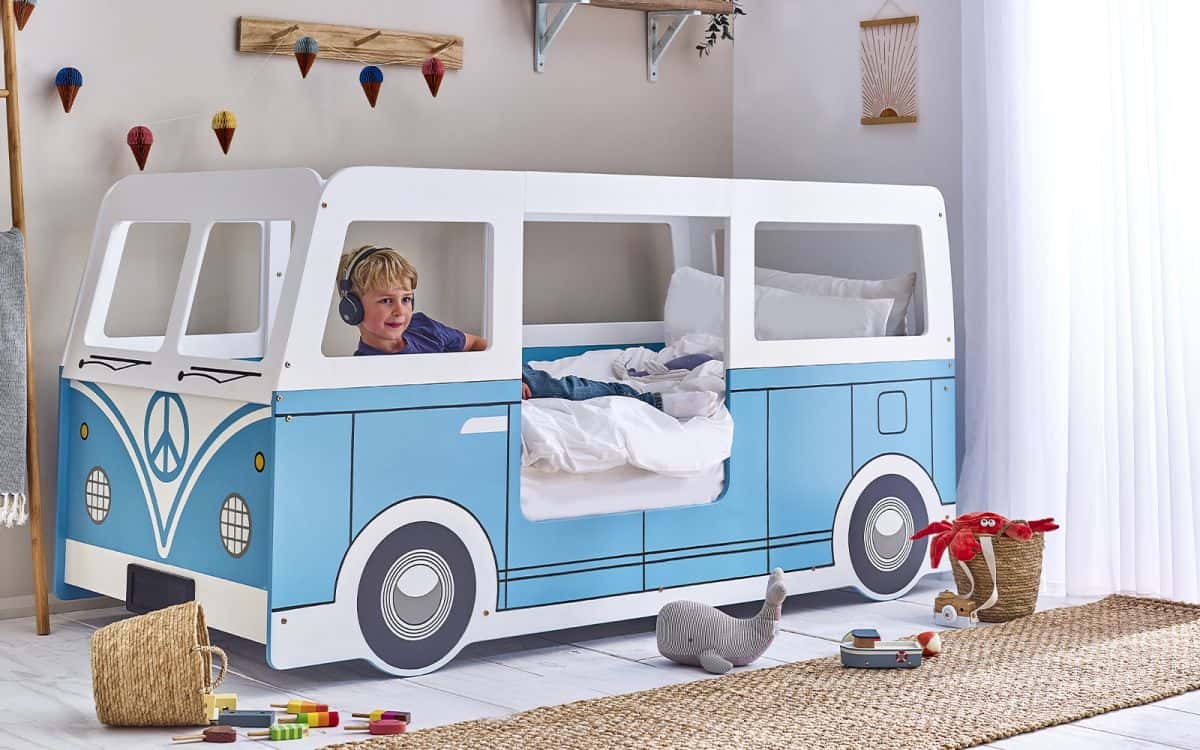Camper Bedframe - Light Blue - Image 2