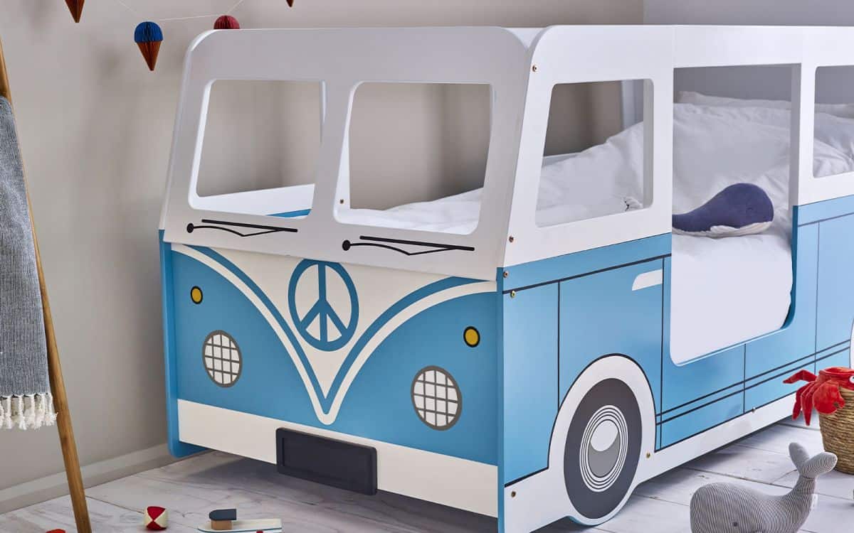 Camper Bedframe - Light Blue - Image 3