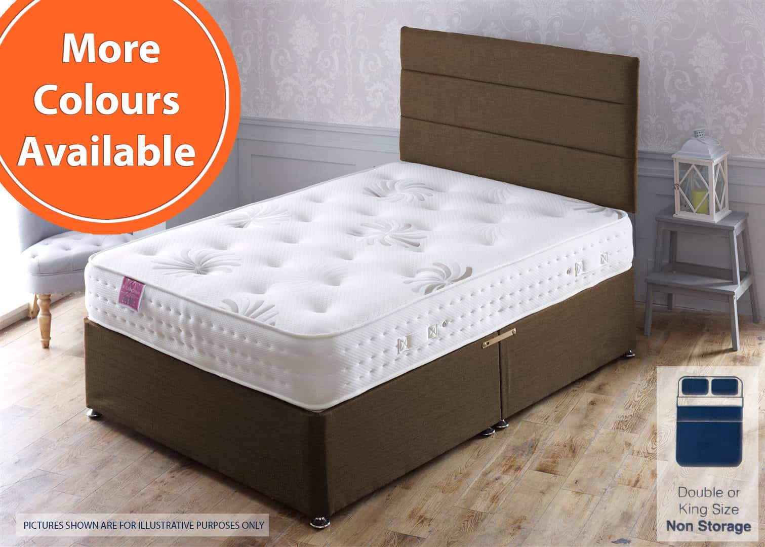 Apollo 6ft Buckingham Bed | Buy Online | Beds.ie