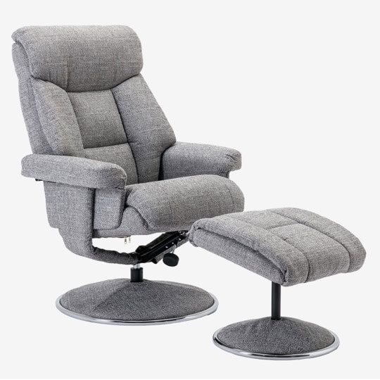 Brentwood Swivel Recliner - Lisbon Rock | Buy Online | Beds.ie