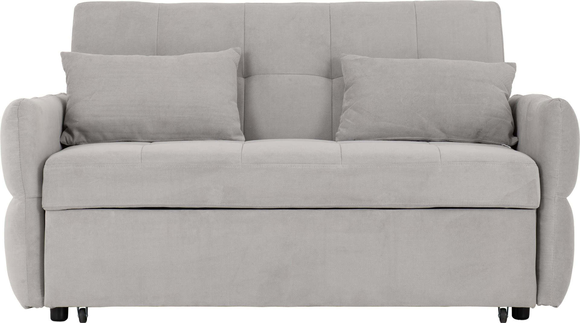 Chelsea Sofa Bed - Silver Grey Fabric - Image 10
