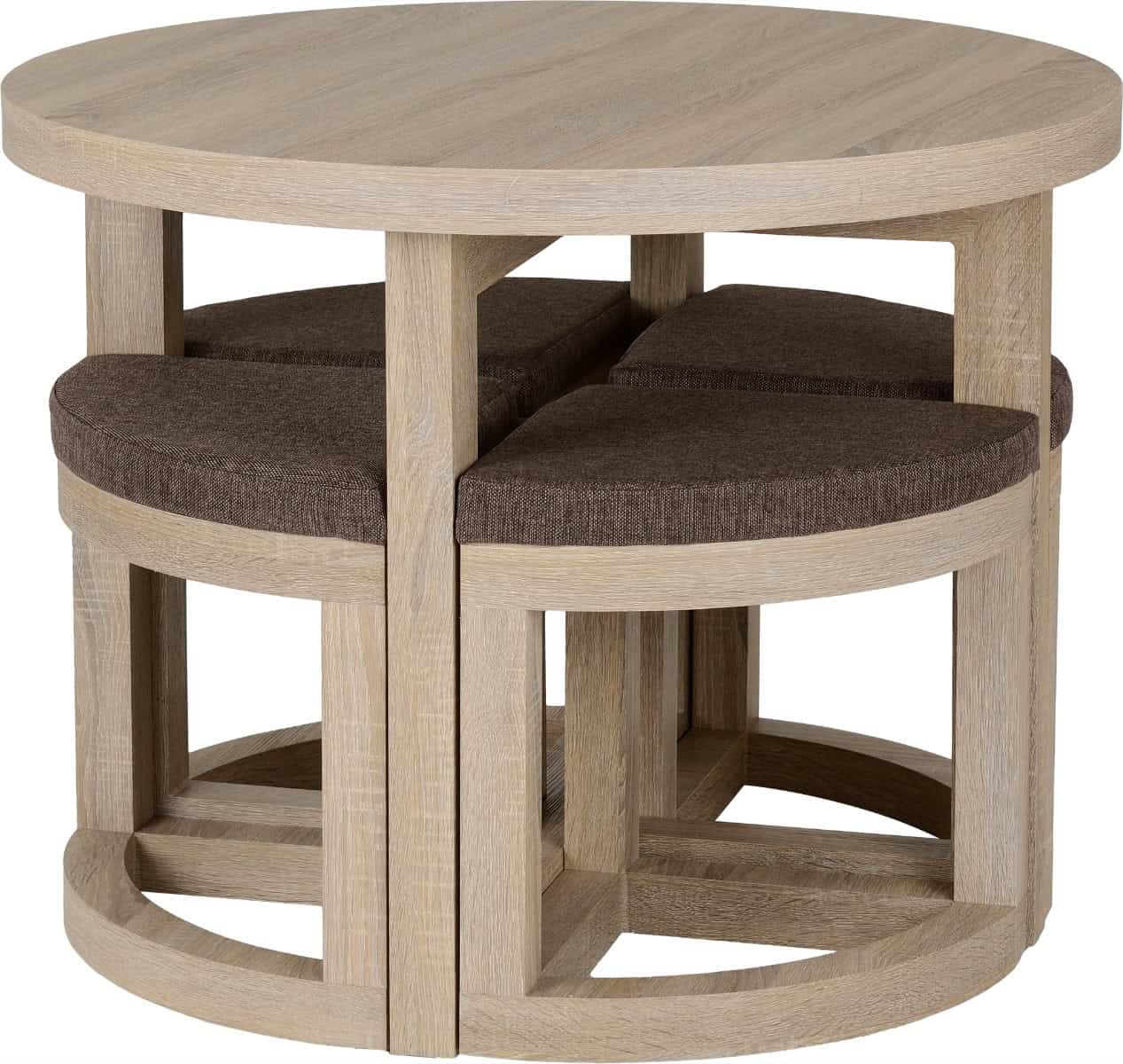 Cambourne Stowaway Dining Set - Sonoma Oak - Image 2