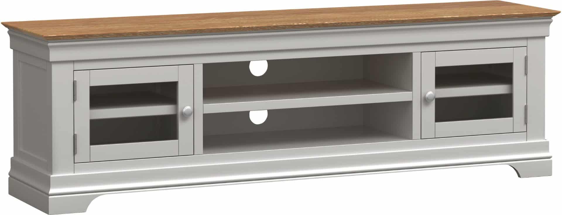 Bordeaux TV Stand - Pebble Grey | Buy Online | Beds.ie