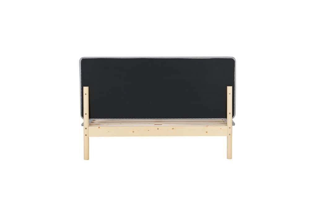 5ft Ezra Bedframe - Grey & Oak - Image 12
