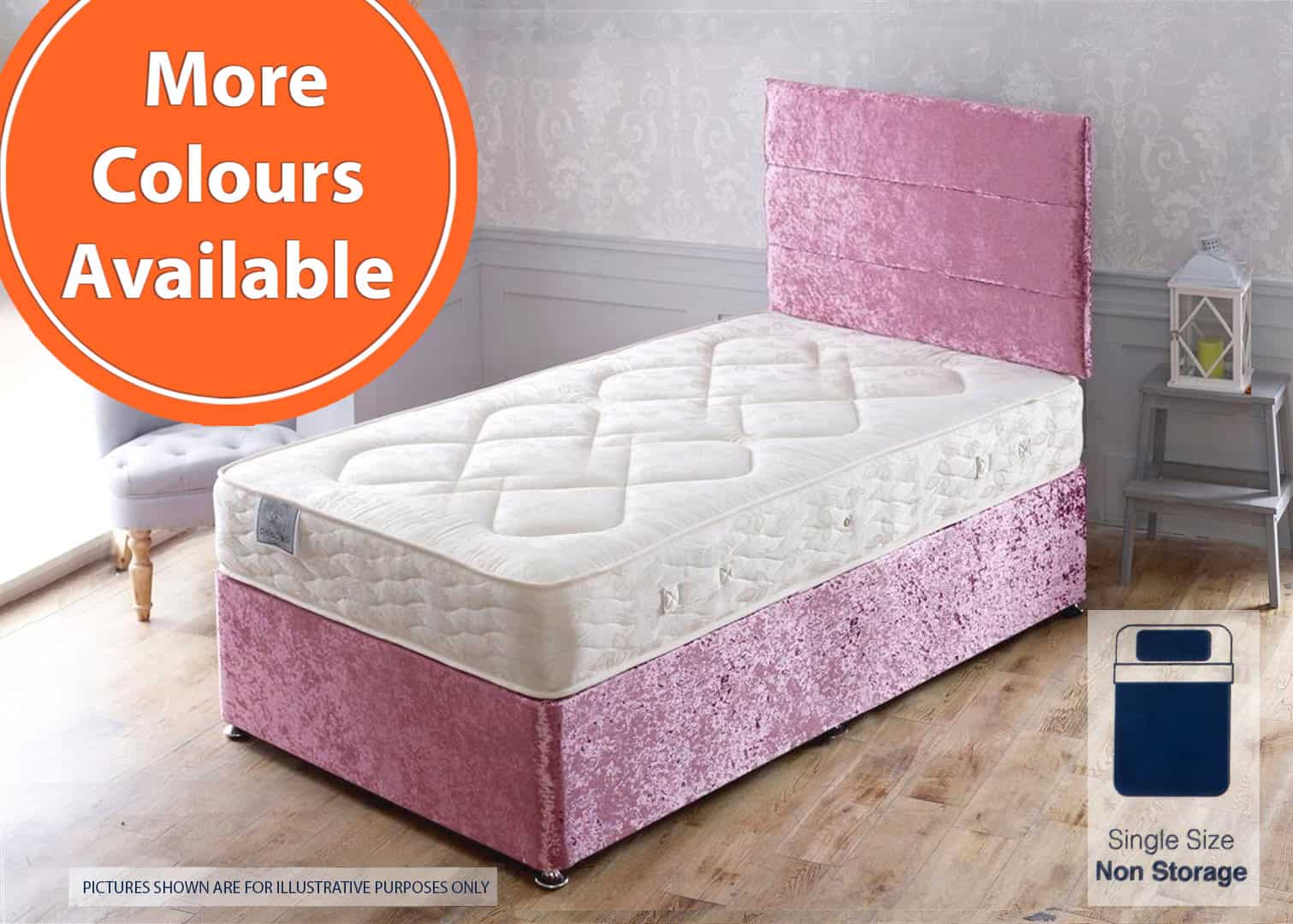 Apollo 2ft6 Adonis Bed | Buy Online | Beds.ie