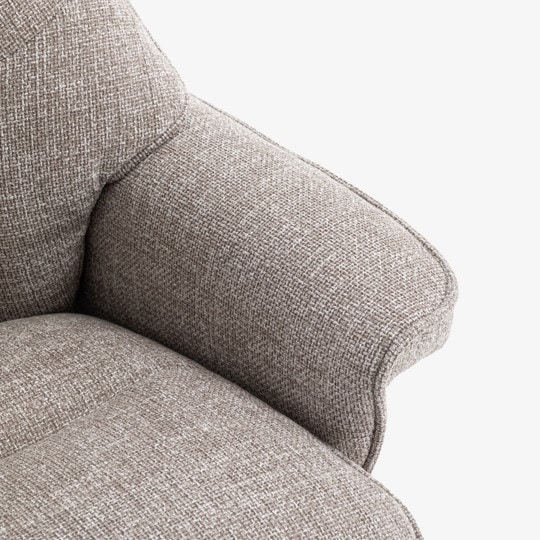 Leyton Swivel Recliner - Chacha Oat - Image 5