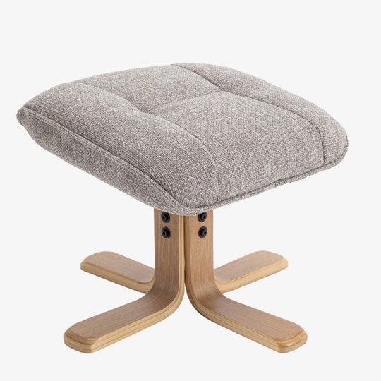 Leyton Swivel Recliner - Chacha Oat - Image 9