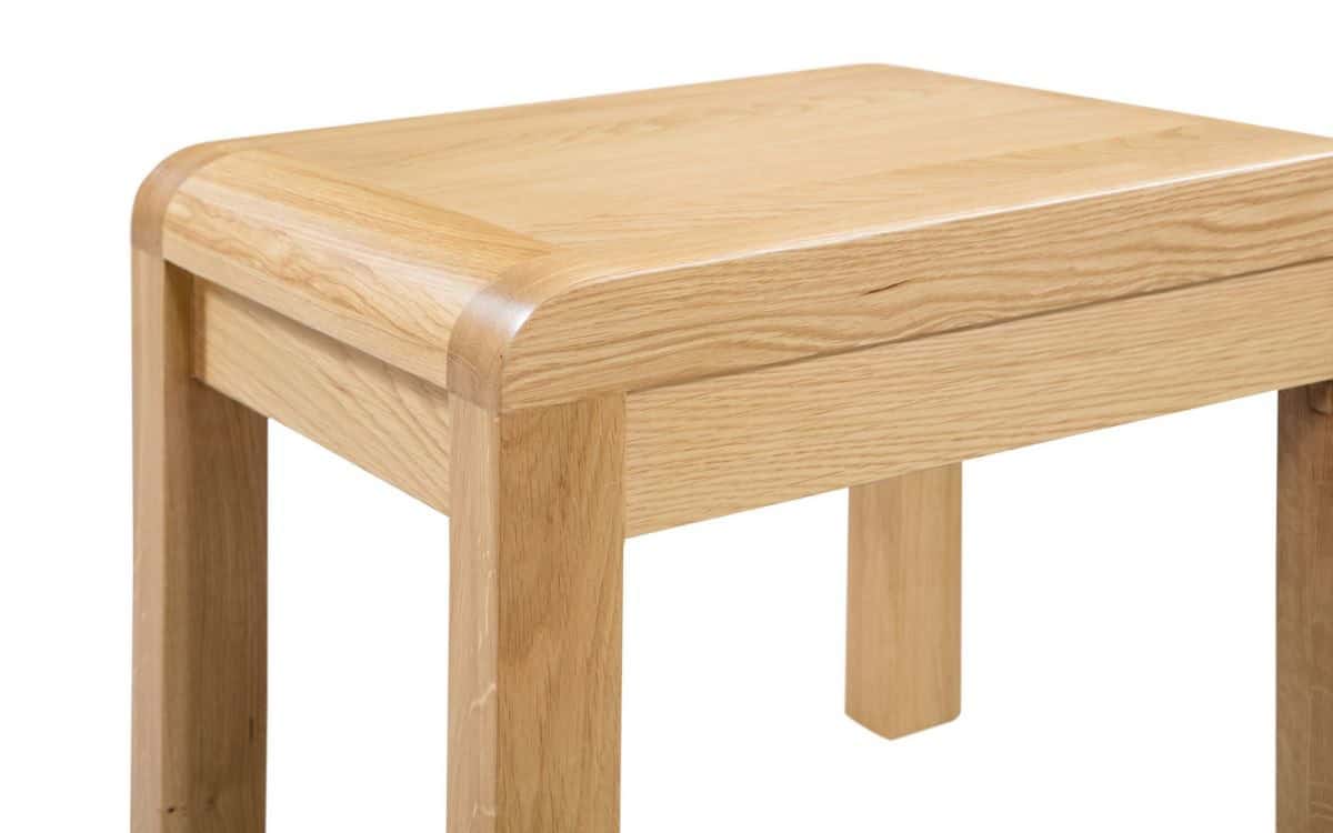 Contour Dressing Table & Stool - Waxed Oak - Image 3