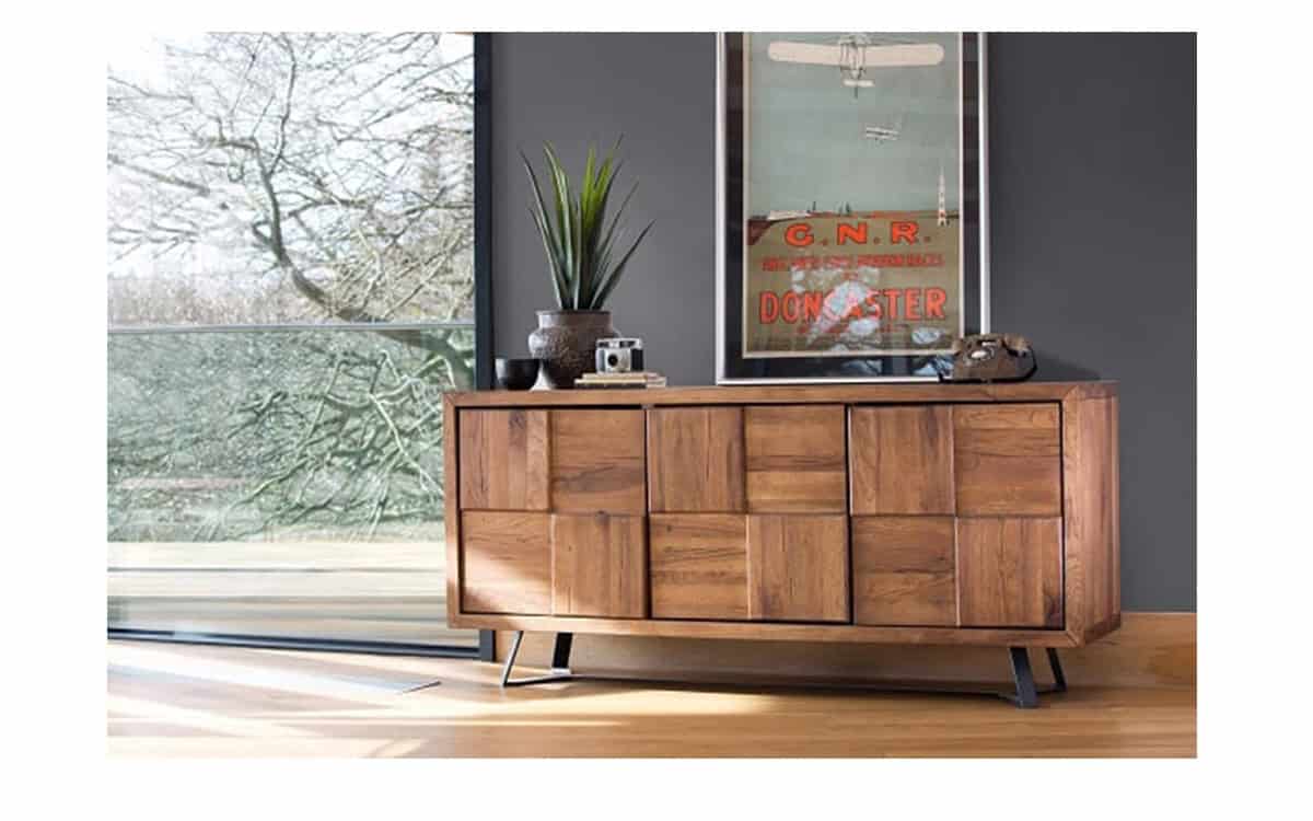 Baker Furniture Soho Camden 3 Door Sideboard - Image 3