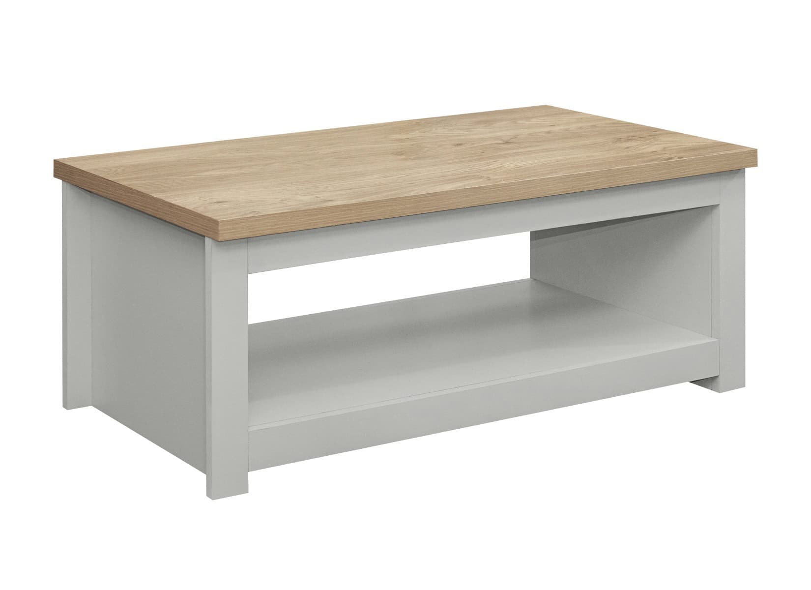 Highgate Coffee Table - Grey & Oak - Image 3
