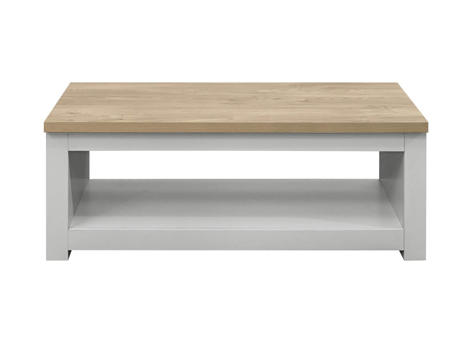 Highgate Coffee Table - Grey & Oak - Image 4