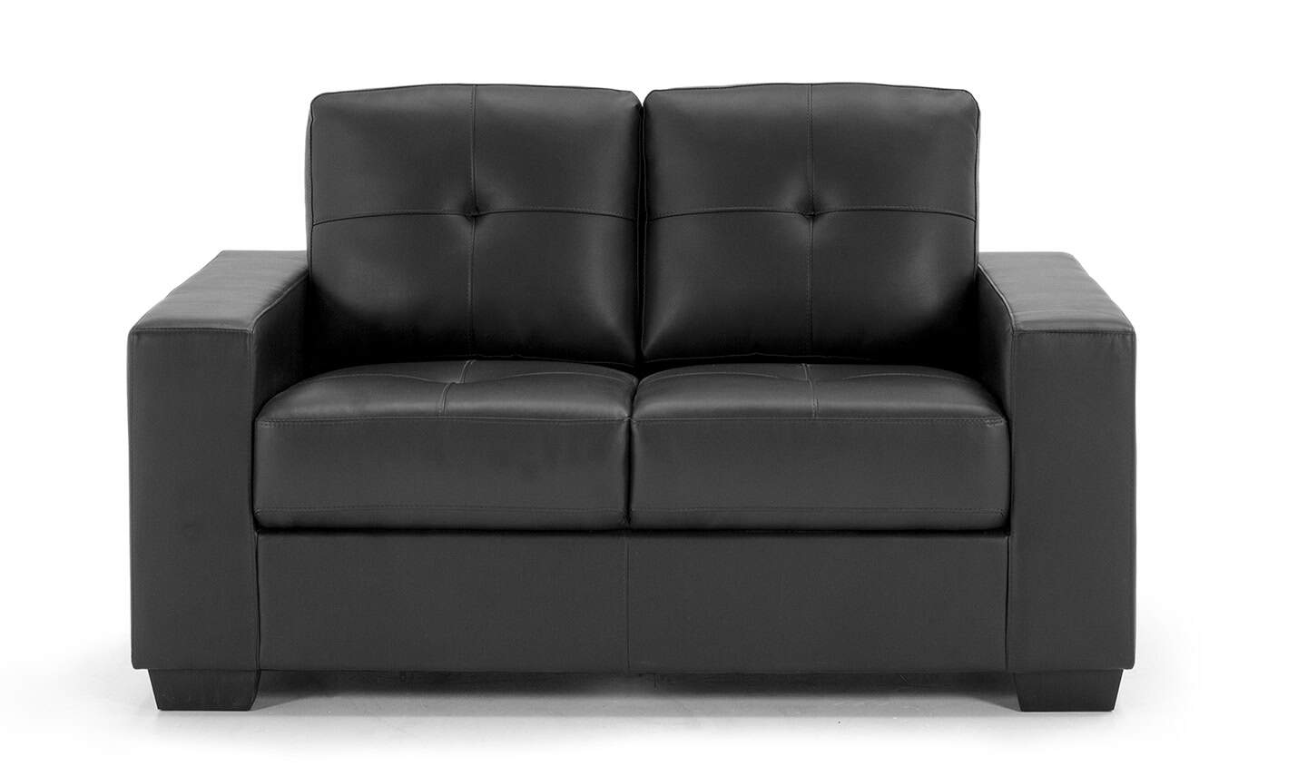 Gemona 2 Seater - Black | Buy Online | Beds.ie