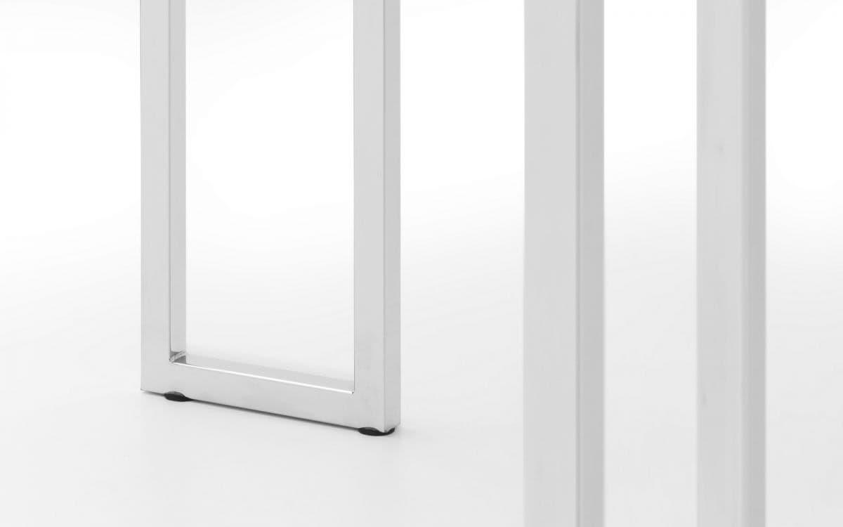 Preston Dining Table - Marble & Chrome - Image 2