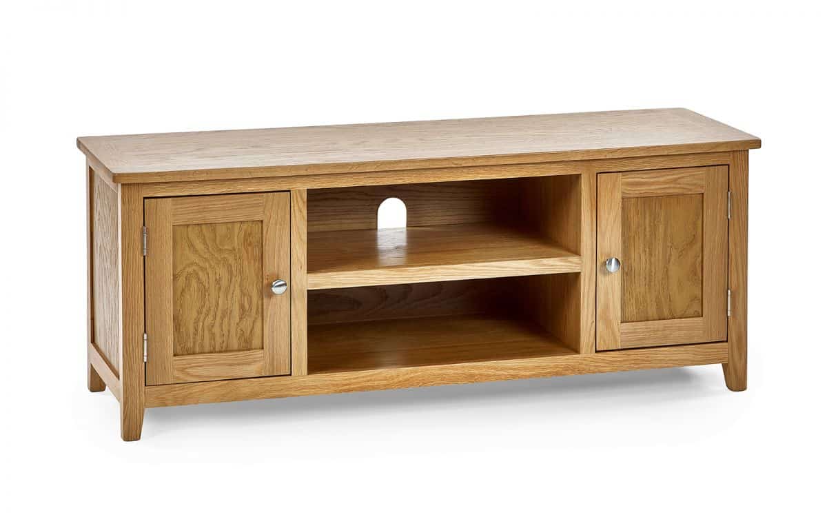 Malcolm Widescreen TV Unit - Oak | Buy Online | Beds.ie