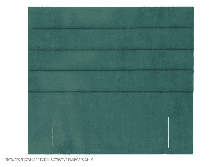 Apollo 3ft Rome Headboard - Velvet Turquoise | Buy Online | Beds.ie