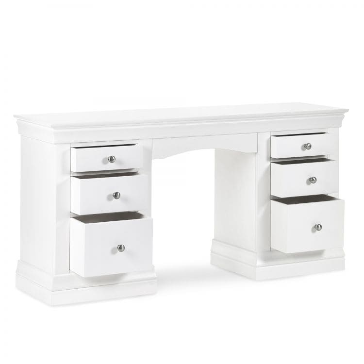 Rochelle Dressing Table - Surf White - Image 4