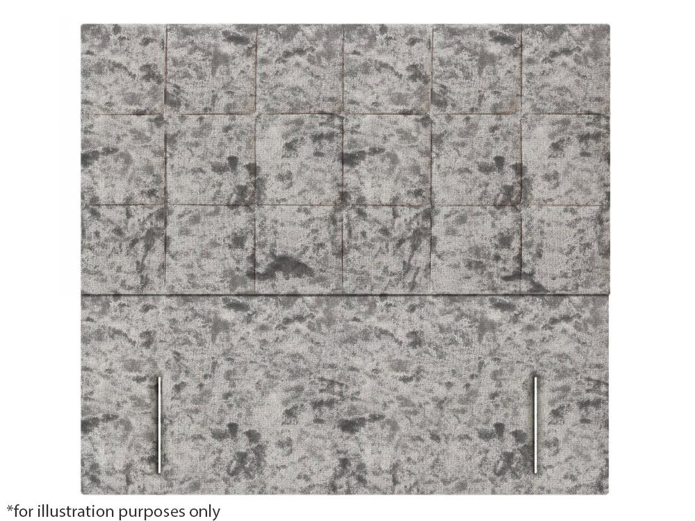 Apollo 3ft6 Venice Headboard - Glitz Grey | Buy Online | Beds.ie
