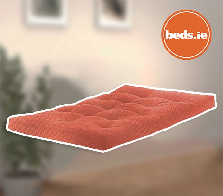 4ft6 Mito Futon Mattress - Coral | Buy Online | Beds.ie