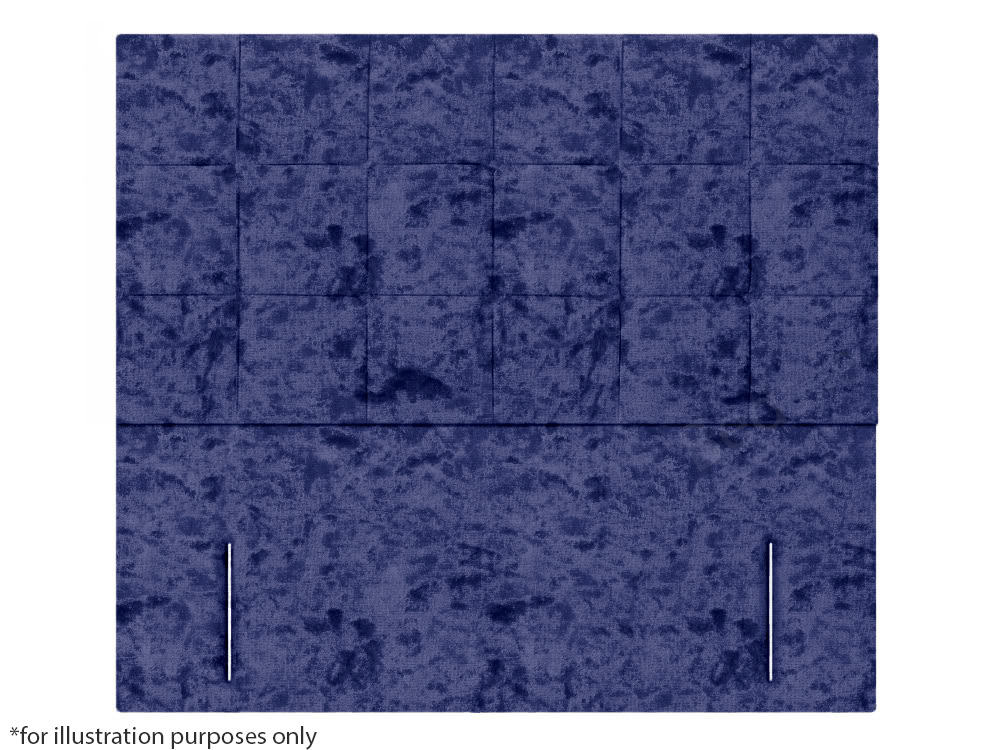 Apollo 6ft Venice Headboard - Glitz Navy | Buy Online | Beds.ie