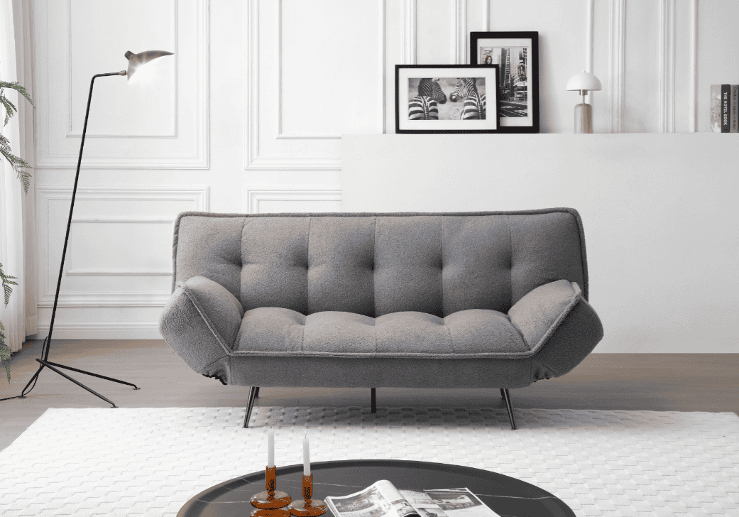 Limelight Remi Sofa Bed - Grey - Image 4