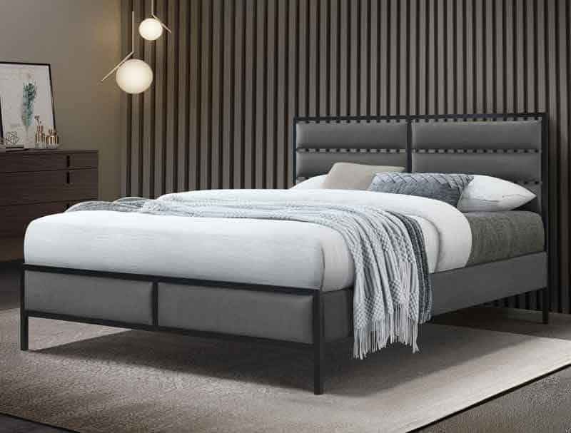 Flintshire 5ft Marford Bedframe - Grey | Buy Online | Beds.ie