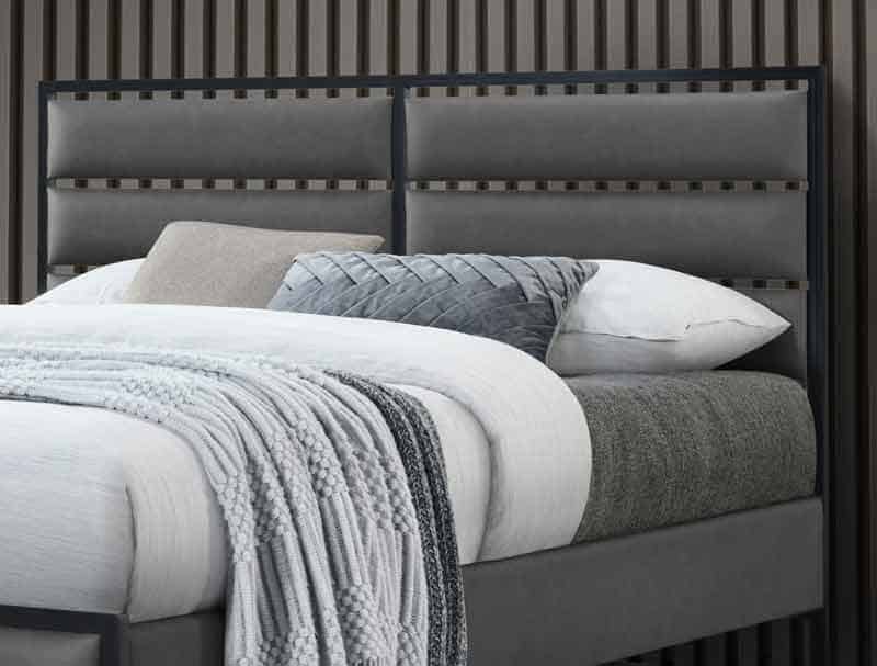 Flintshire 5ft Marford Bedframe - Grey - Image 2