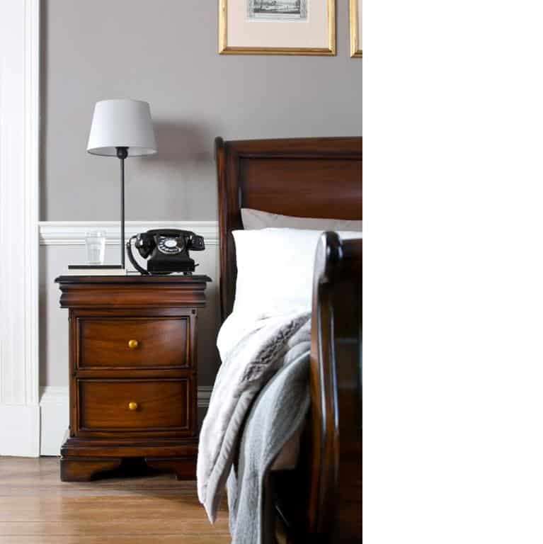 Baker Furniture Normandie 3 Drawer Bedside Cabinet - Image 2