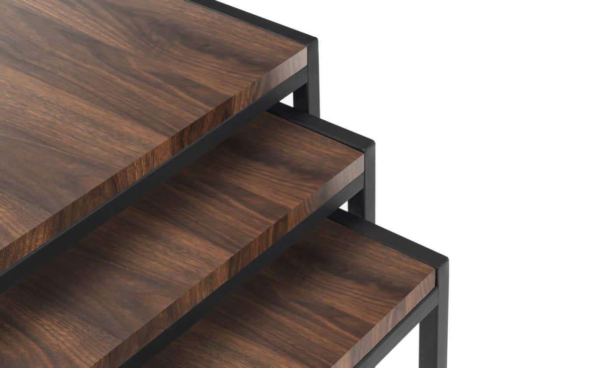 Miller Nest of Tables - Walnut - Image 4