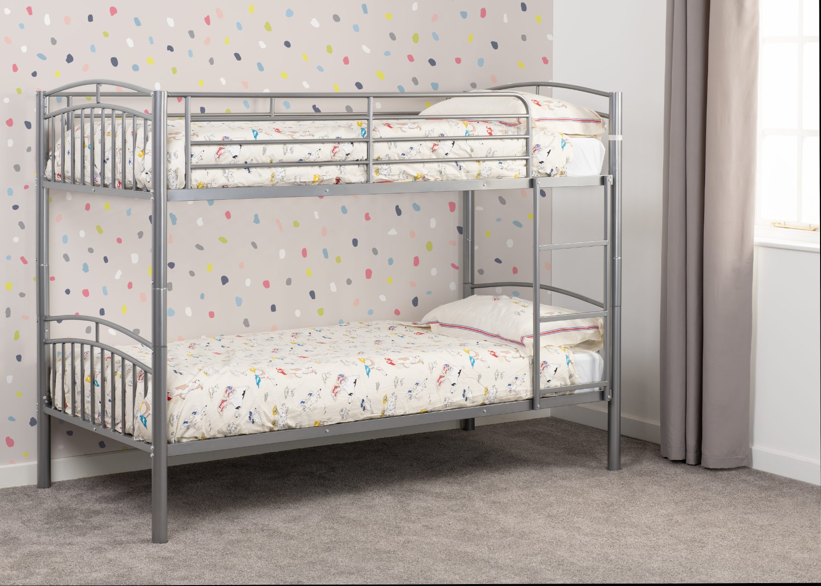 Ventura Bunk Bed - Silver - Image 4
