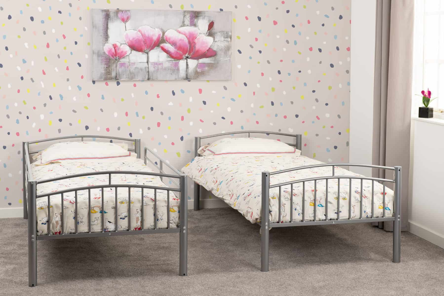 Ventura Bunk Bed - Silver - Image 5