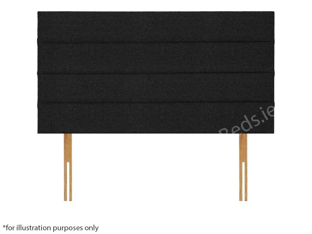Apollo 2ft6 Dundee Headboard - House Black | Buy Online | Beds.ie
