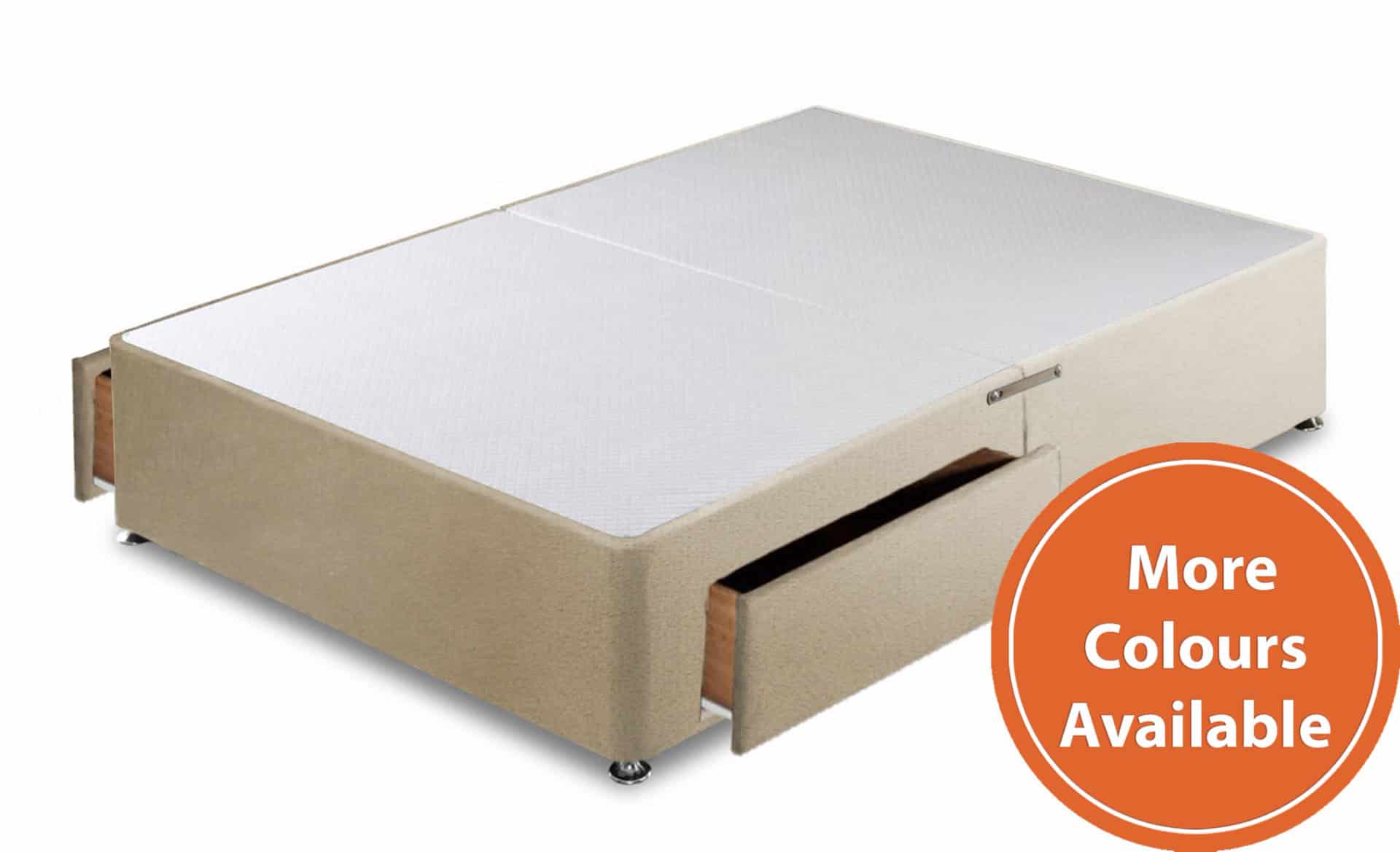 Artisan 4ft6 2 Drawer Divan Base - Image 4