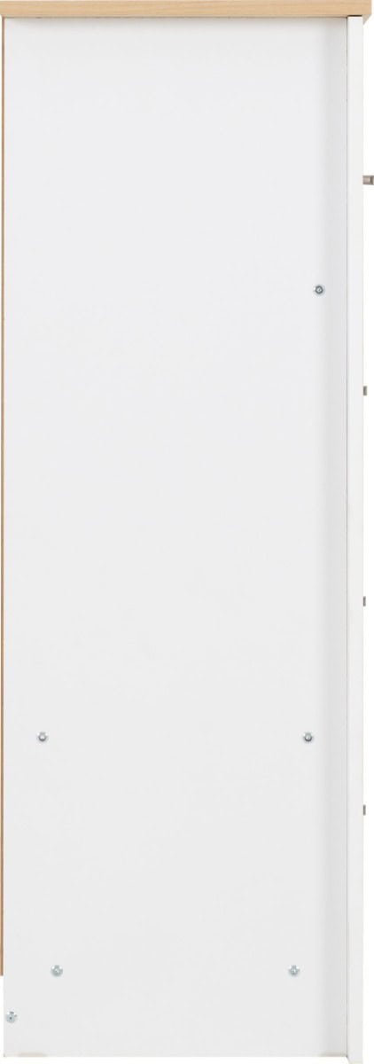 Portland 2+3 Drawer Chest - White & Oak - Image 8