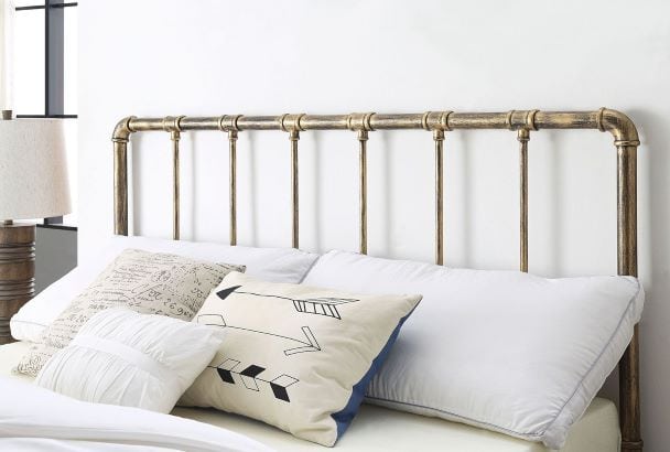 Flintshire 4ft6 Kinnerton Bedframe - Antique Bronze - Image 2