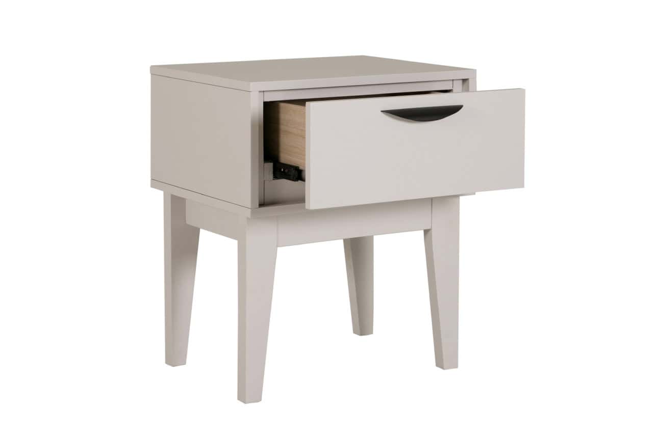 Luna Bedside Table - Taupe - Image 3