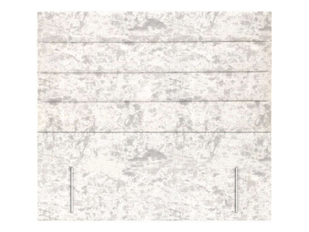 Apollo 6ft Rome Headboard - Glitz Ice White | Buy Online | Beds.ie