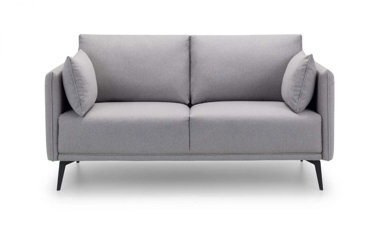 Roald 2 Seater Sofa - Light Grey - Image 3