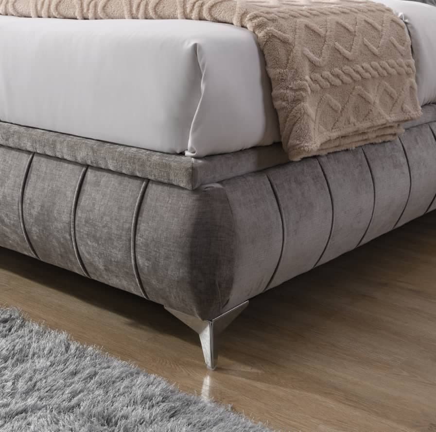 Limerick 5ft Ottoman Bedframe - Grey - Image 3