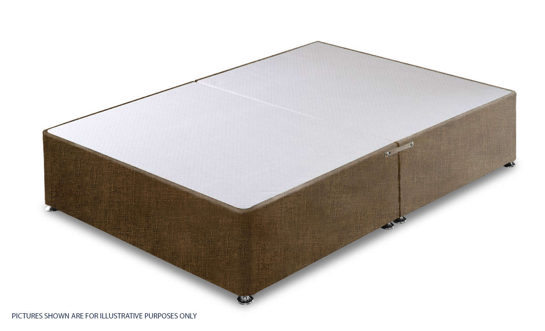 Apollo 6ft Azzure Brown Divan Base | Buy Online | Beds.ie