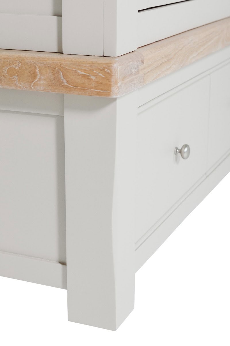 Doune Three Door Wardrobe - Taupe - Image 7