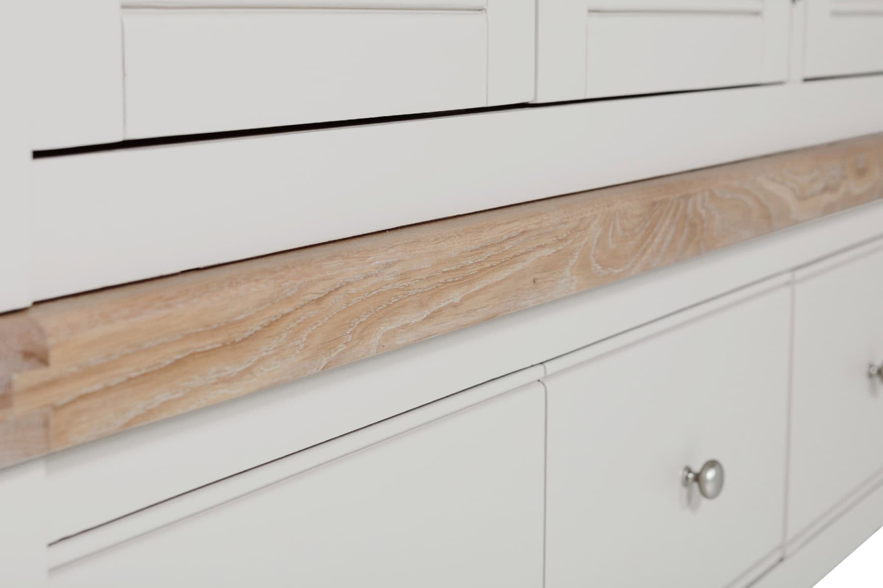 Doune Three Door Wardrobe - Taupe - Image 8