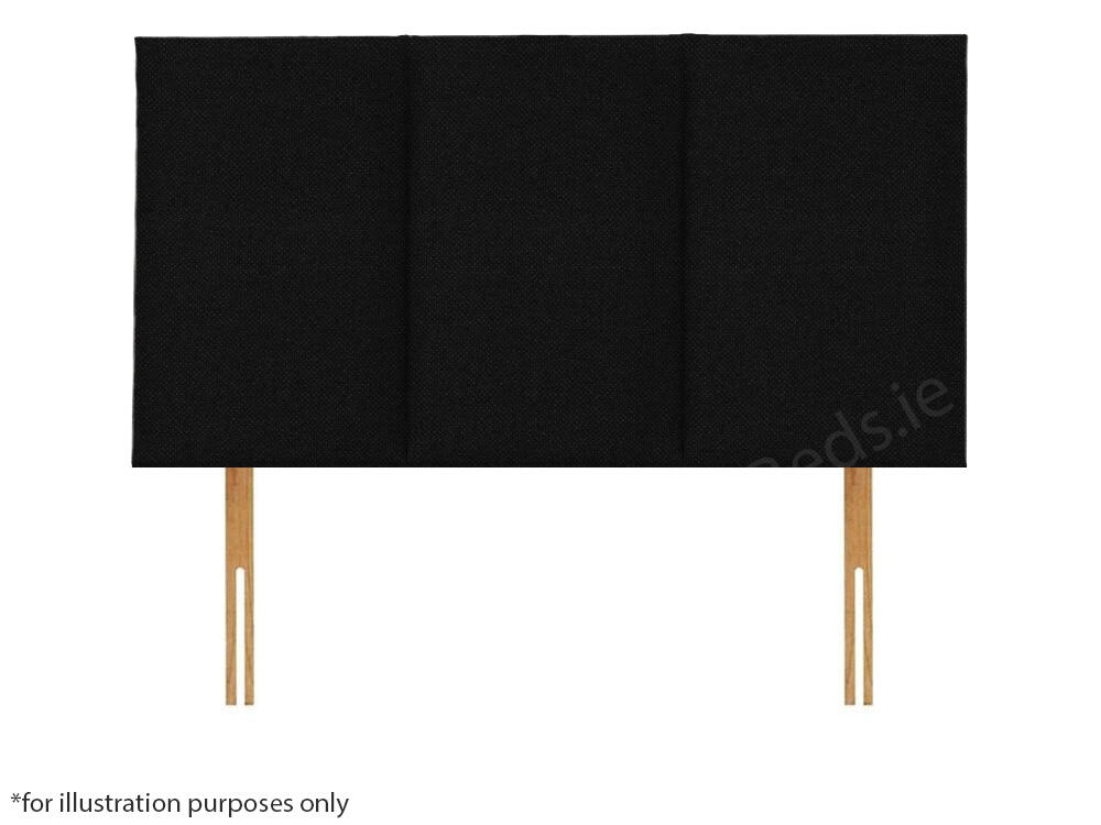 Apollo 6ft Southport Headboard - House Black | Buy Online | Beds.ie