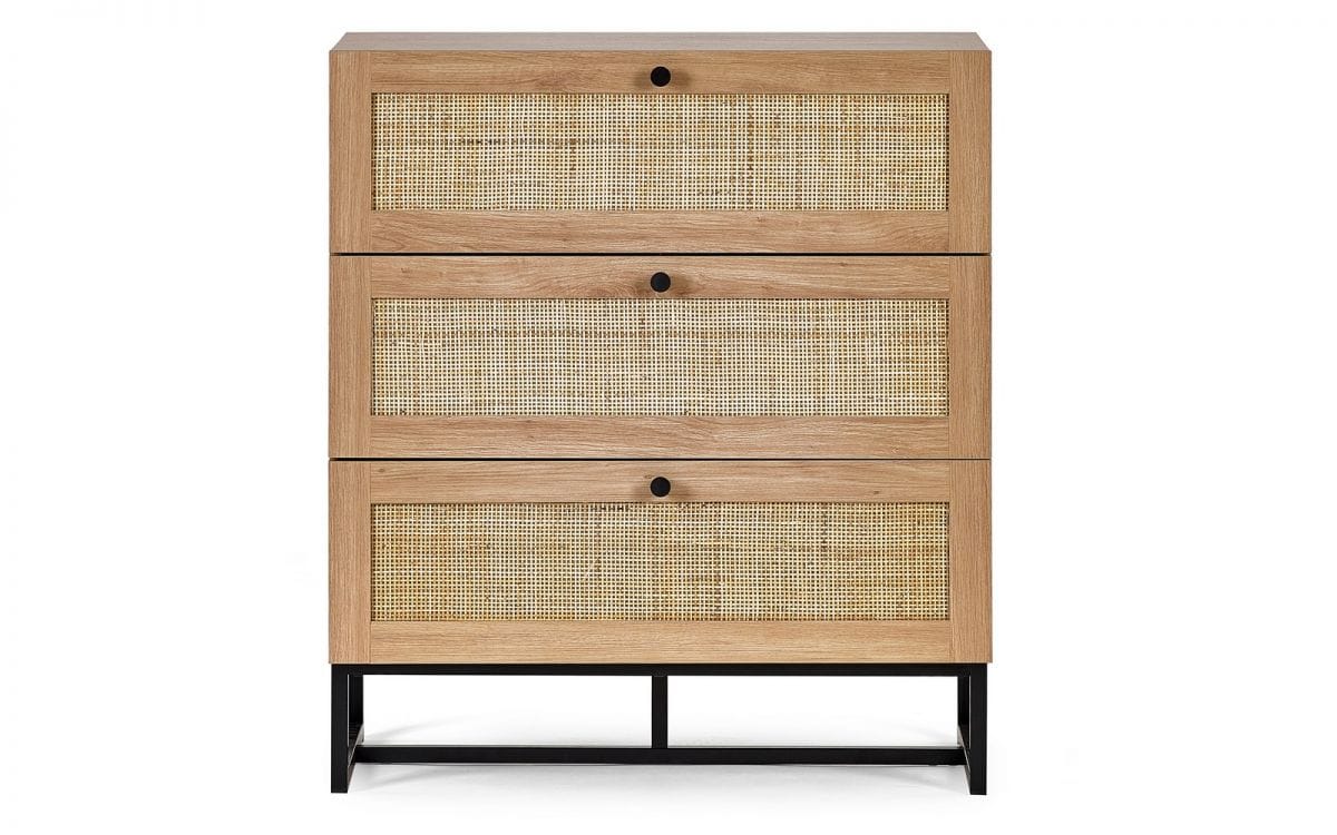 Corbridge 3 Drawer Chest - Oak - Image 2