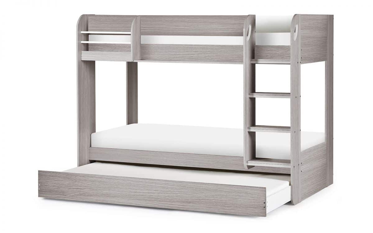 Montu Bunk Bed & Underbed - Grey Oak - Image 4