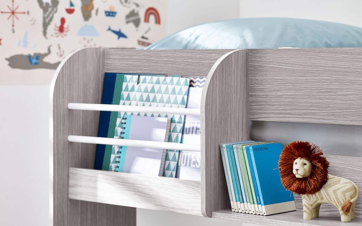 Montu Bunk Bed & Underbed - Grey Oak - Image 6