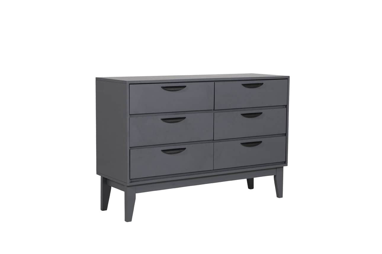 Luna Dressing Chest - Dark Grey | Buy Online | Beds.ie