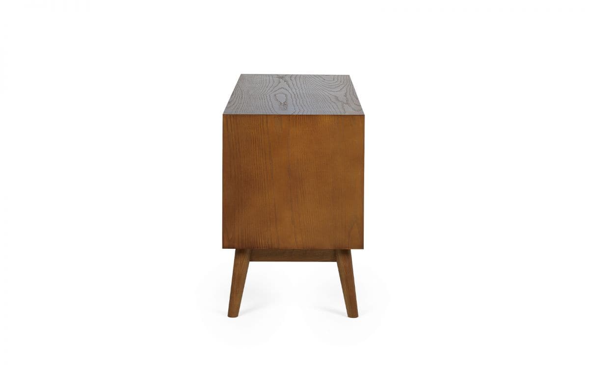 Lowell Media Unit - Cherry Wood - Image 2