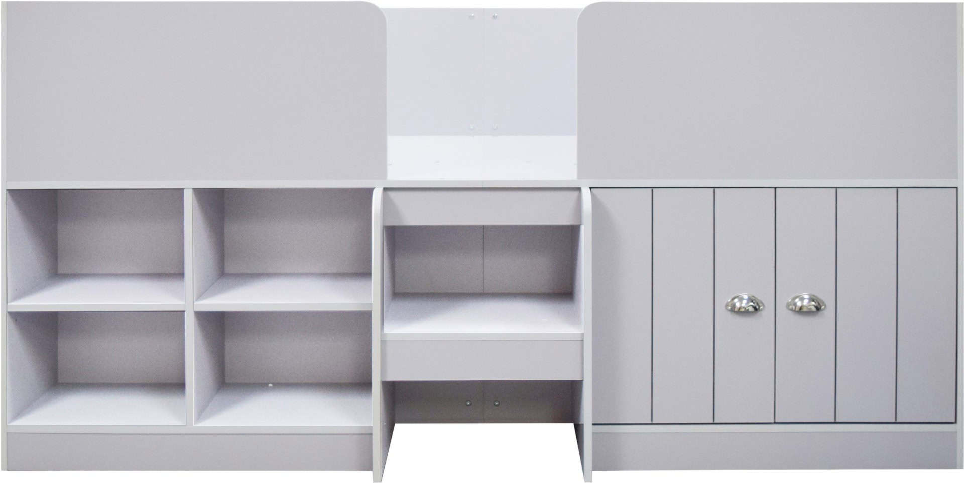 Orlando Low Sleeper Bed - Dove Grey - Image 2