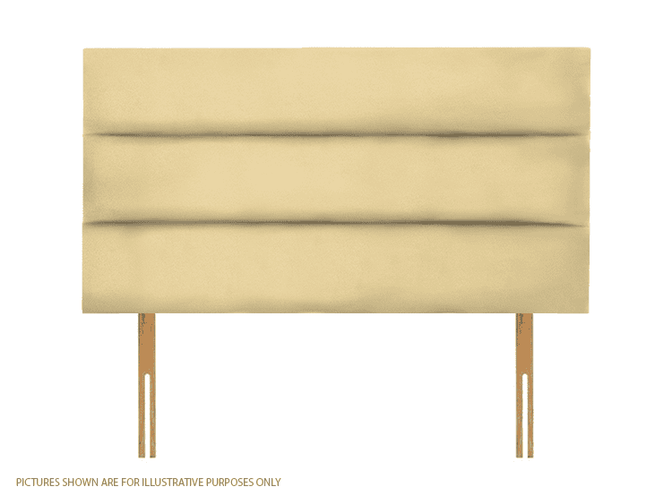Apollo 2ft6 Plymouth Headboard - Velvet Cream | Buy Online | Beds.ie
